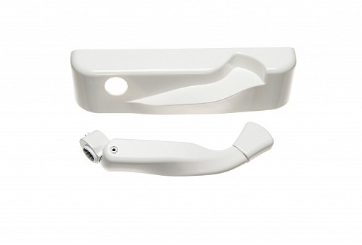 Right Hand Tango Handle / Cover (White) [Gold Spline]