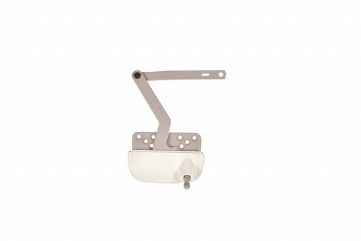 Right Hand Ellipse Dyad Roto Gear Casement Operator (White)