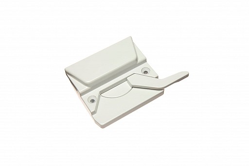 Left Hand EntryGard Sash Lock (White)