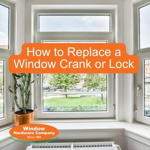 replace window crank or lock